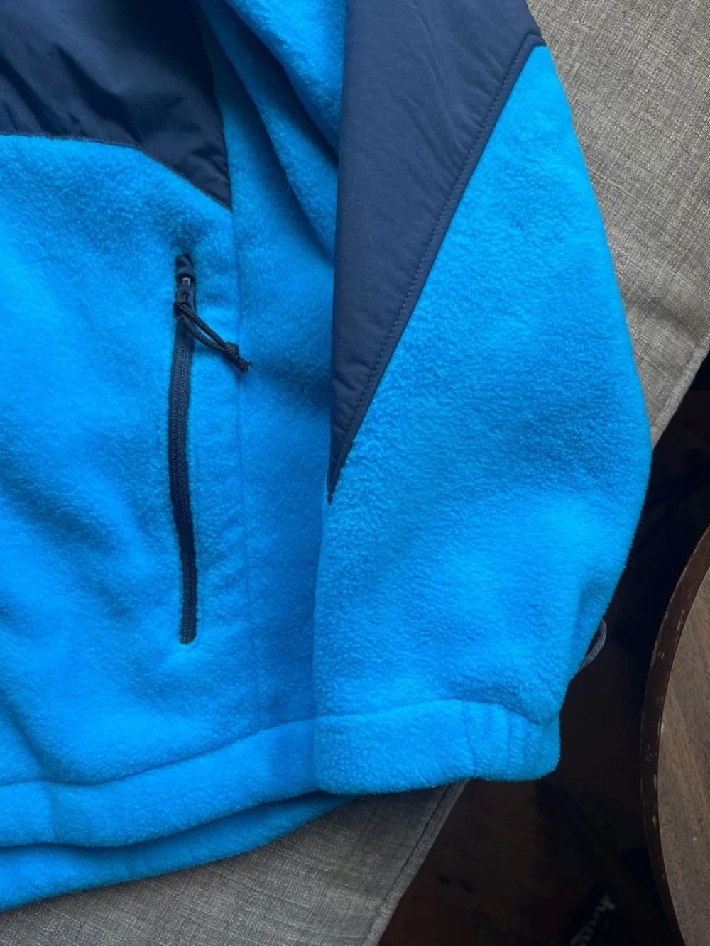 Columbia Sportswear Blue Fleece Jacket Coat Youth Large 14/16